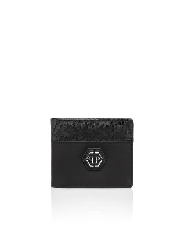 French Wallet Hexagon black
