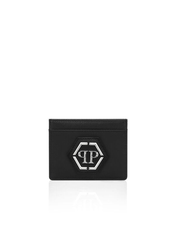 Credit Cards Holder Hexagon black
