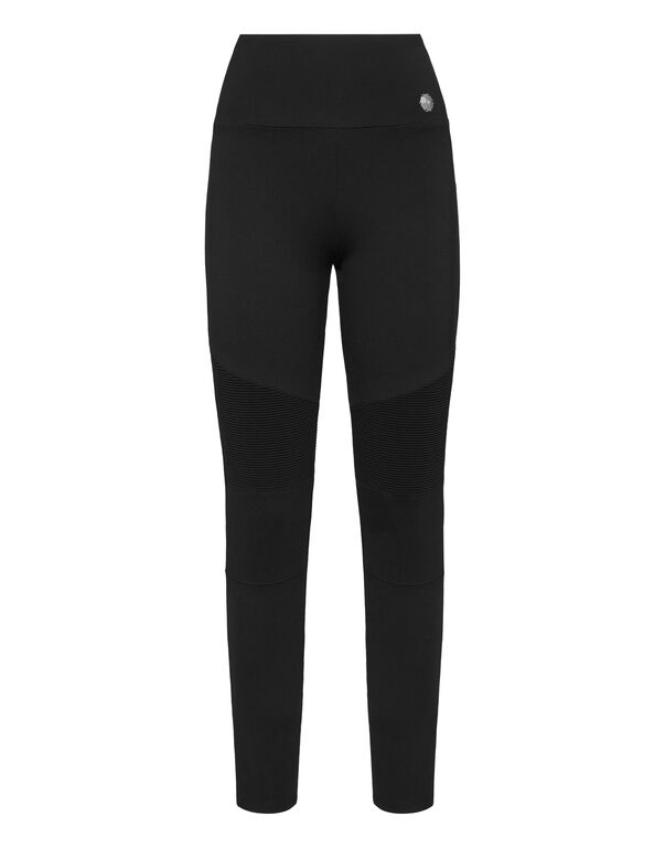 High-Waist Leggings black