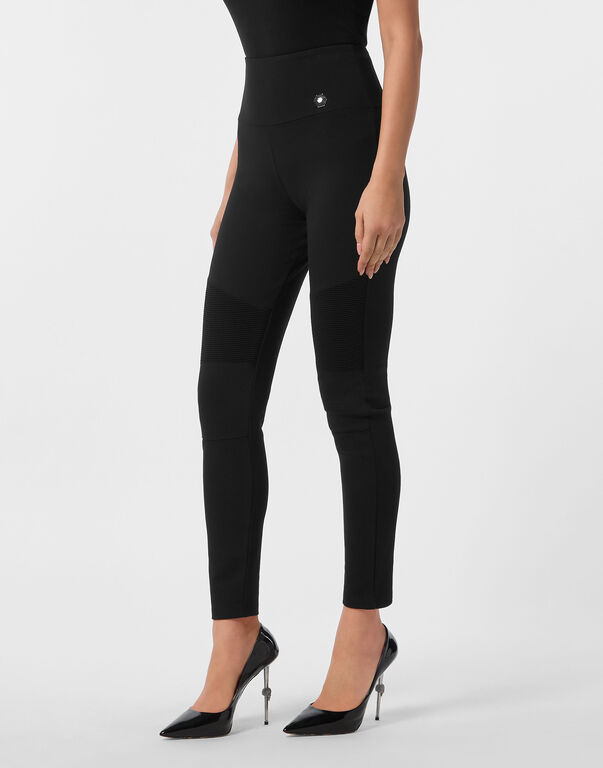 High-Waist Leggings black