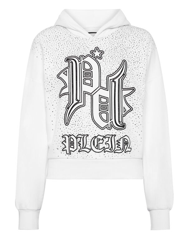 Hoodie sweatshirt white