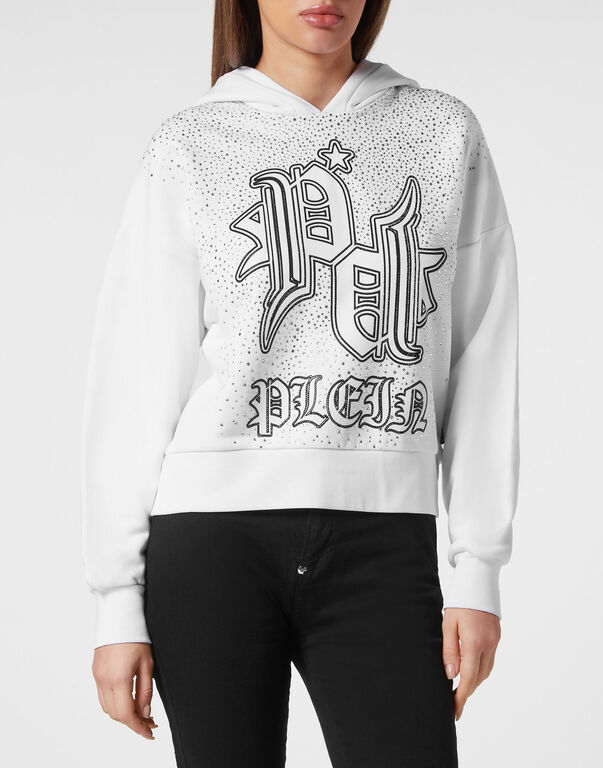 Hoodie sweatshirt white