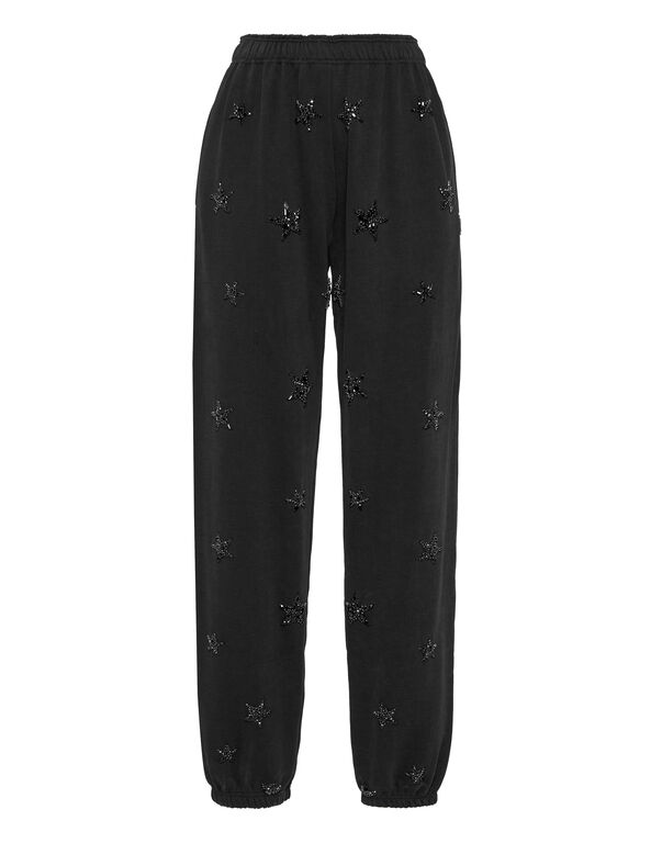 Jersey Jogging Pants Stars black