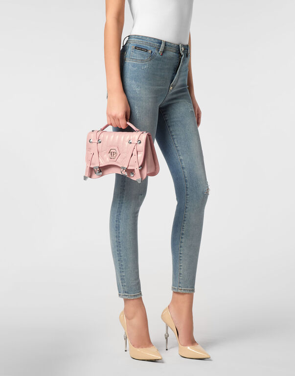 3305-shiny-crackle-leather-belt-handle-bag-medium-hexagon-nude-pink-1.jpg