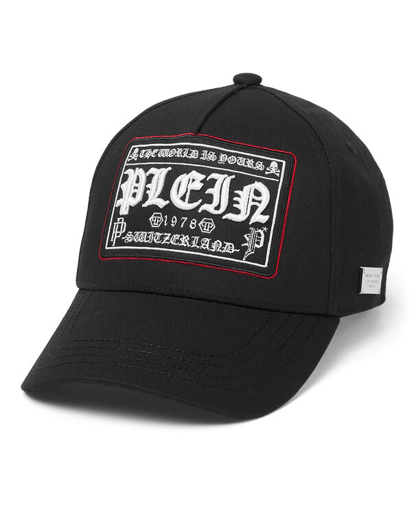 Baseball Cap black / red