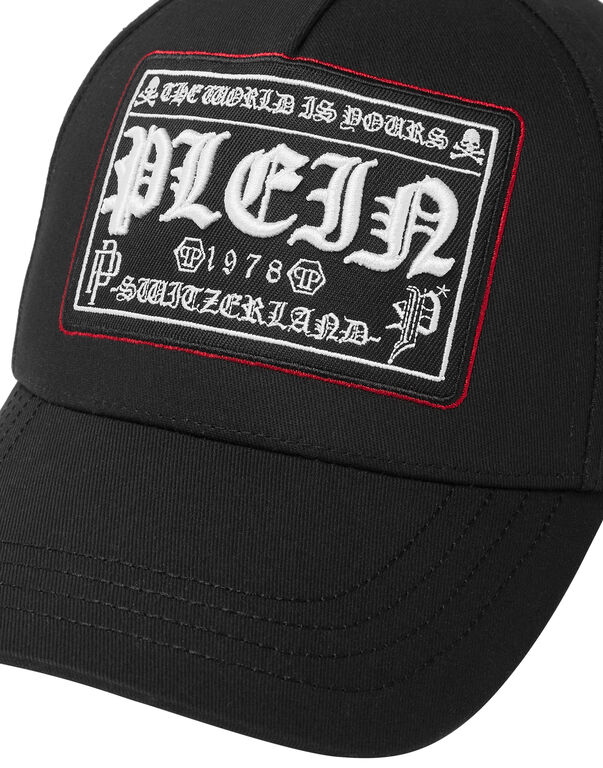 Baseball Cap black / red