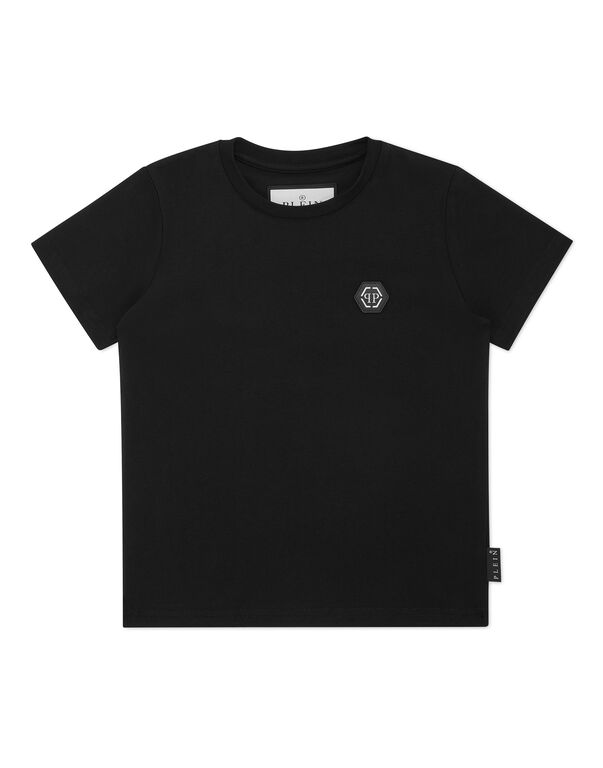 T-shirt Round Neck SS Gothic Plein black