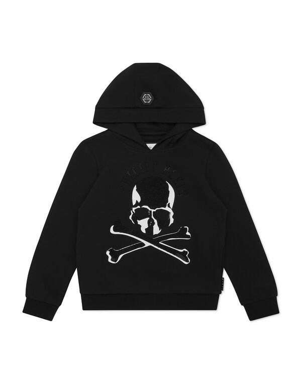 Hoodie sweatshirt Skull&Bones black
