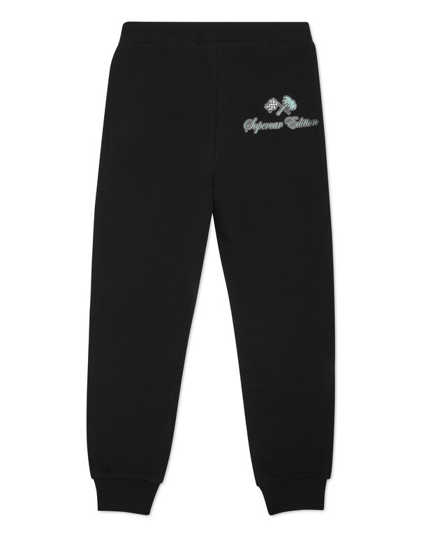 Jogging Pants Racing Club black/turquoise