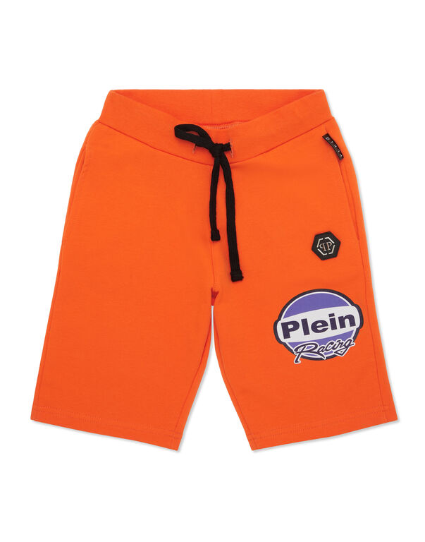 Baggy Fit Shorts Racing Club orange