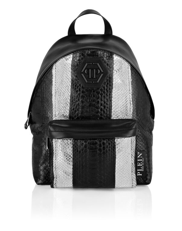 Python Backpack black/silver