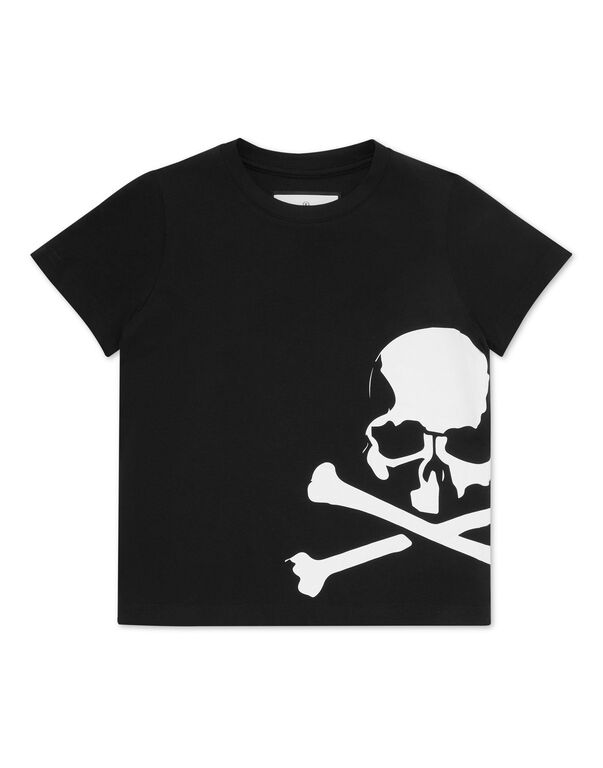 T-shirt Round Neck SS Skull&Bones black