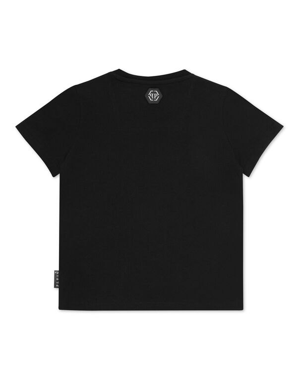 T-shirt Round Neck SS Skull&Bones black