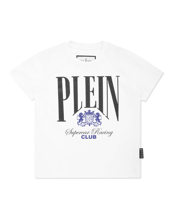 Jersey T-shirt Round Neck SS Racing Club white