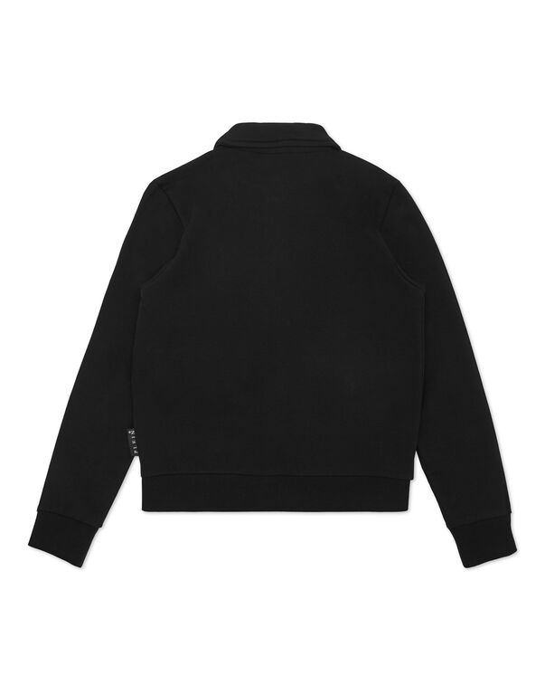 Jacket Coster Fleece black