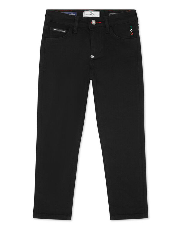 Denim Trousers Regular Fit Summer Night