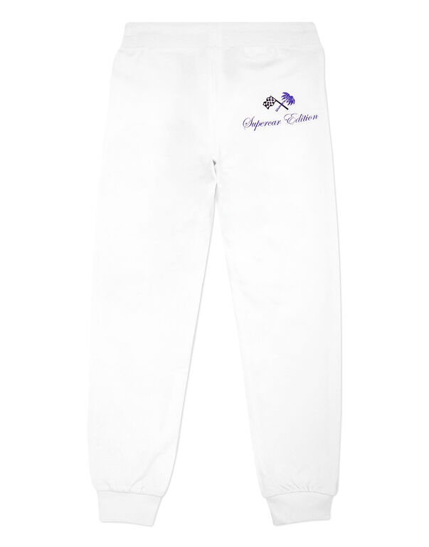 Jogging Pants Racing Club white