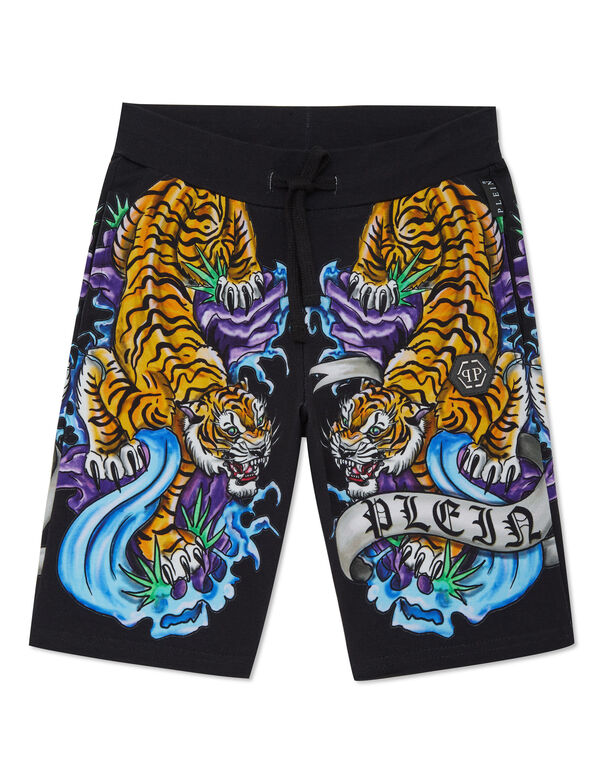 Jogging Shorts Tattoo black