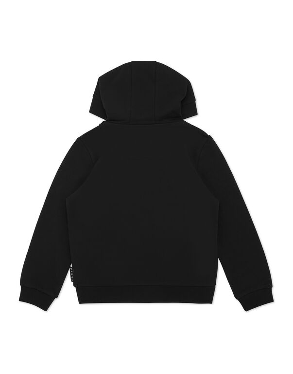 Hoodie Sweatshirt LS Racing Club black / red