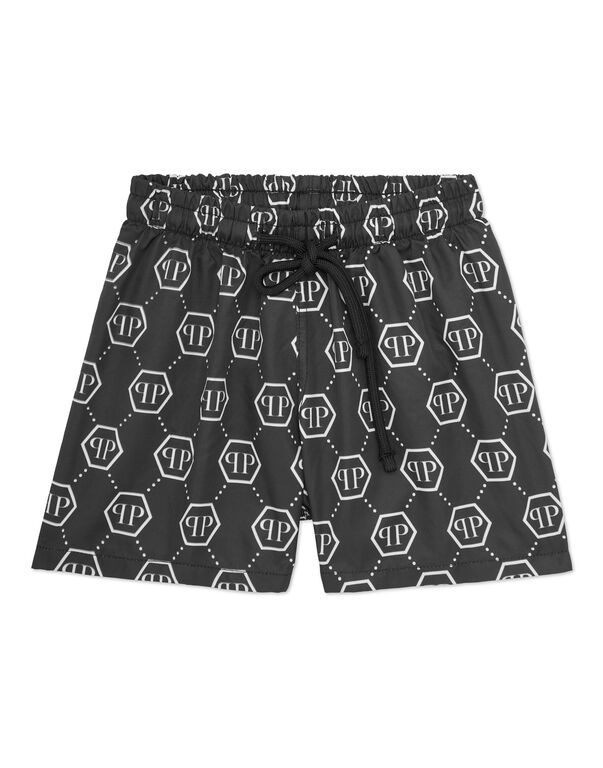 Swim Shorts Monogram black