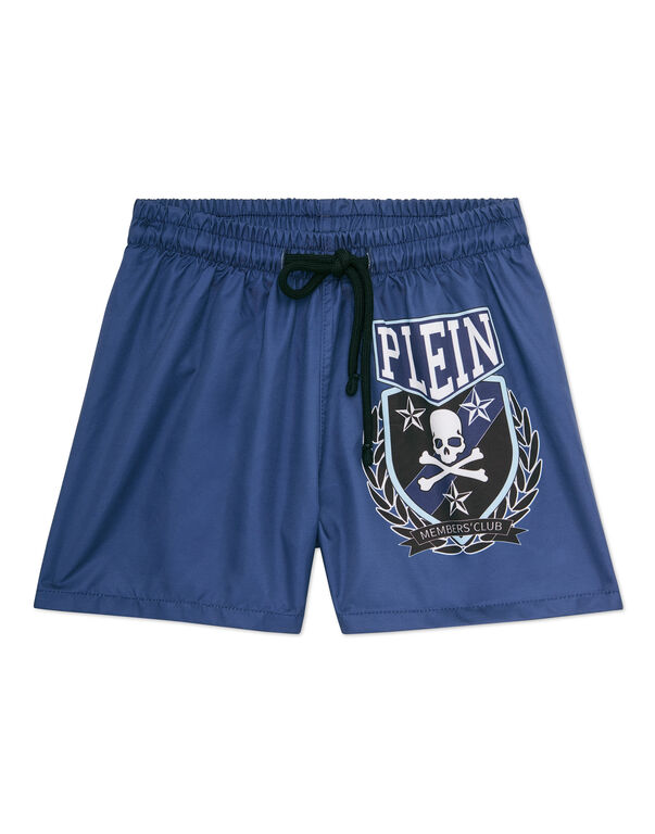 Swim Shorts Patches dark blue
