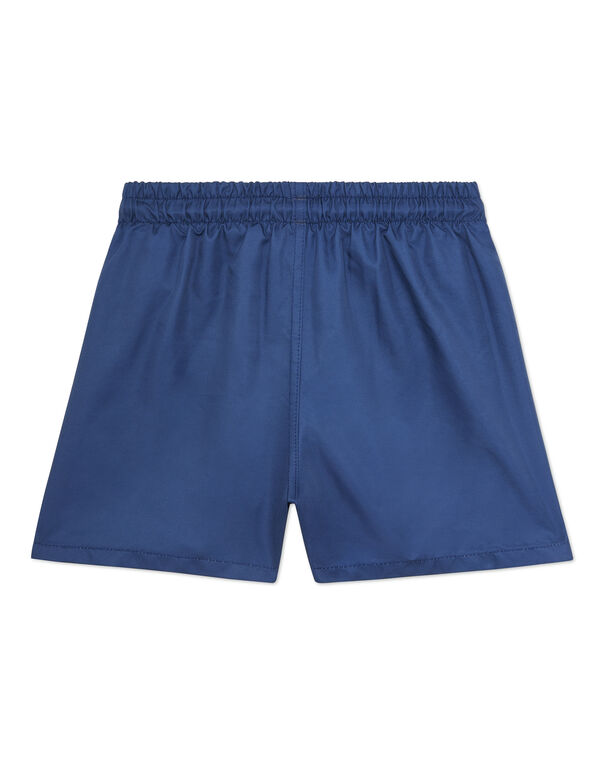 Swim Shorts Patches dark blue