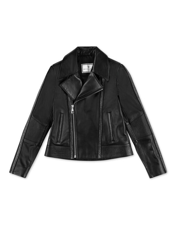 Leather Biker Signature black