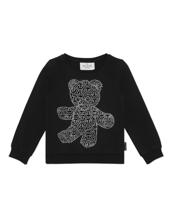 Sweatshirt LS Teddy Bear black