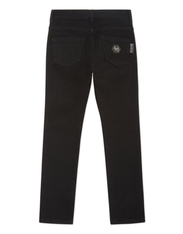 Denim Regular Fit Trousers Summer Night