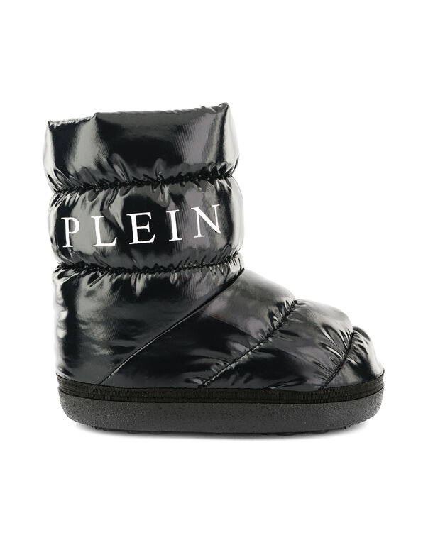 SNOW BOOTS PLEIN PRINT black