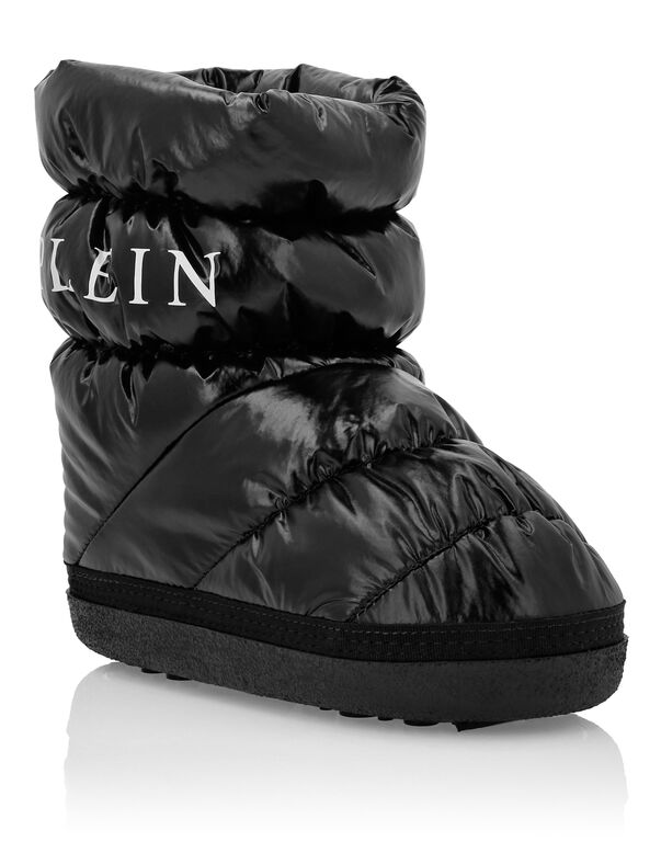 SNOW BOOTS PLEIN PRINT black
