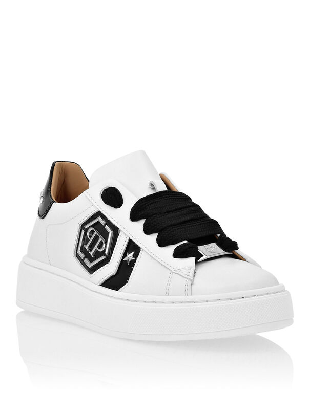 Lo-Top Sneakers Hexagon white / black