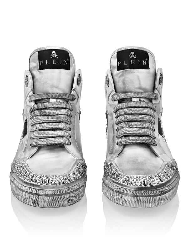 Nappa Leather Hi-Top Sneakers Studs Retrokickz TM white / black 1 412-nappa-leather-hi-top-sneakers-studs-retrokickz-tm-white-black-1.jpg