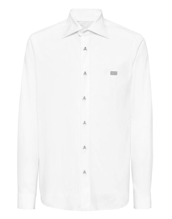Shirt Sugar Daddy Cut LS white