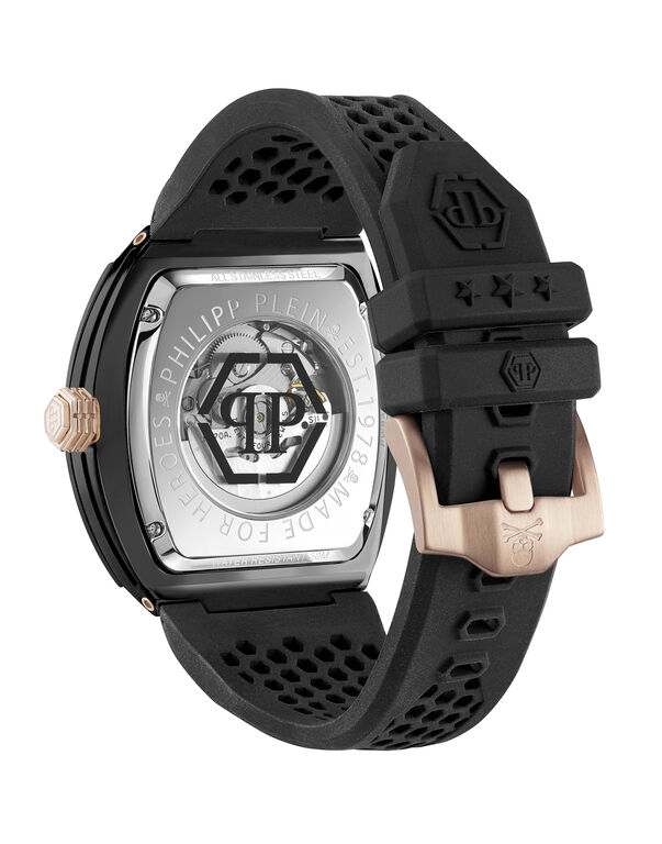 THE $KELETON ECOCERAMICWATCH black / gold