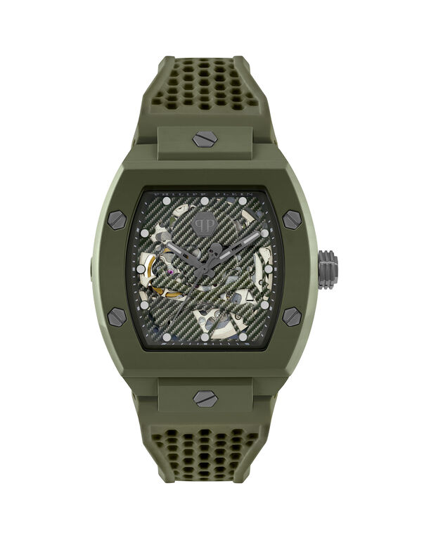 THE $KELETON ECOCERAMICWATCH hellgr&uuml;n