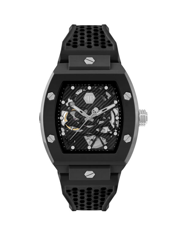 THE $KELETON ECOCERAMICWATCH black/silver