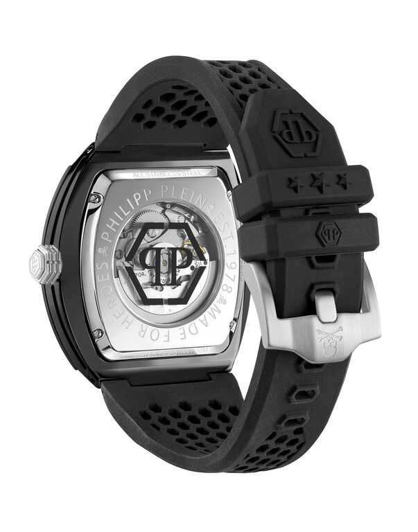 THE $KELETON ECOCERAMICWATCH black/silver