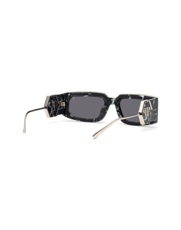 Plein Rose Venus Sunglasses black / white