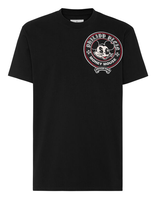 Jersey T-shirt Round Neck SS Money Mouse black