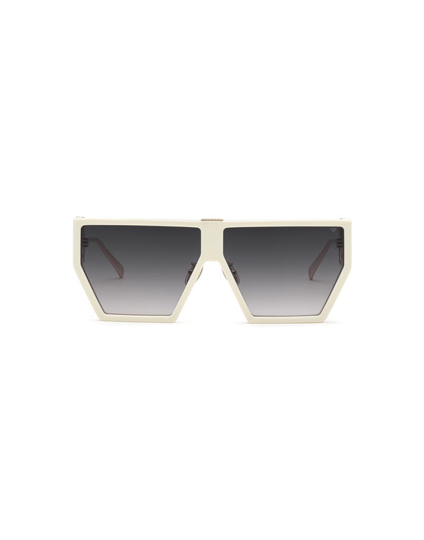 Sunglasses Shield Space Rock Plein Hexagon