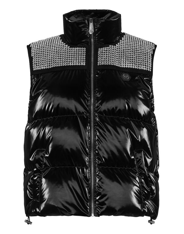 Crystal Down Jacket Vest black