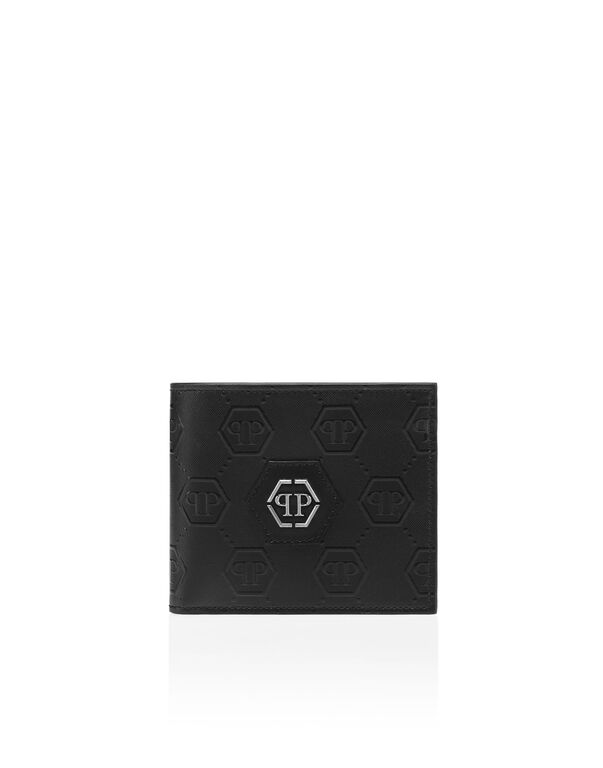 Nappa Pocket Wallet Embossed Monogram