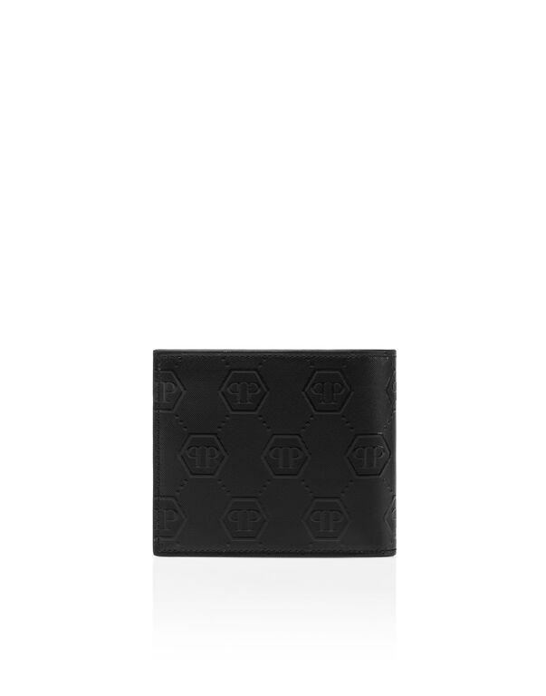 Nappa Pocket Wallet Embossed Monogram