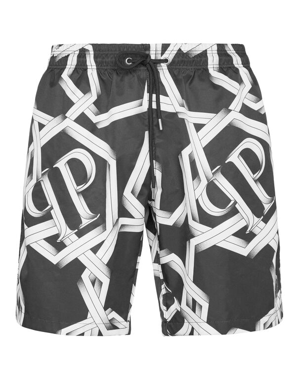 Jogging Shorts PP Chains black