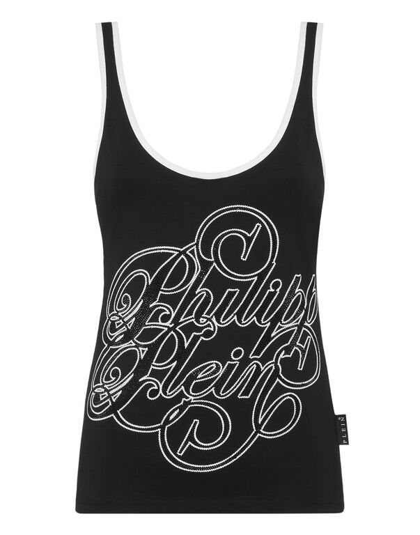 Tank top Signature black