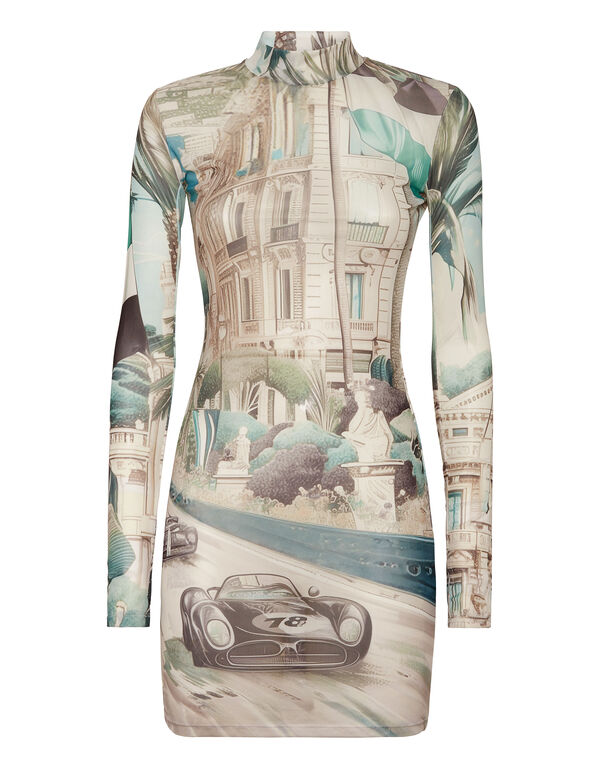 Long Dress Racing multicolor